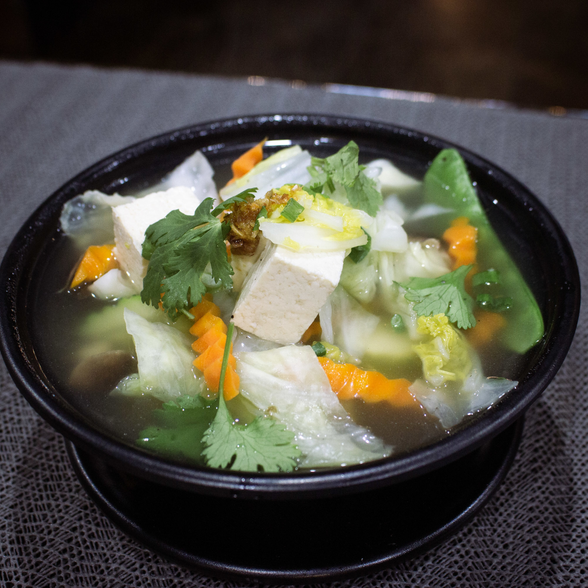 Tofu Soup near me Thai restaurant in Denton, TX ROYAL YUM