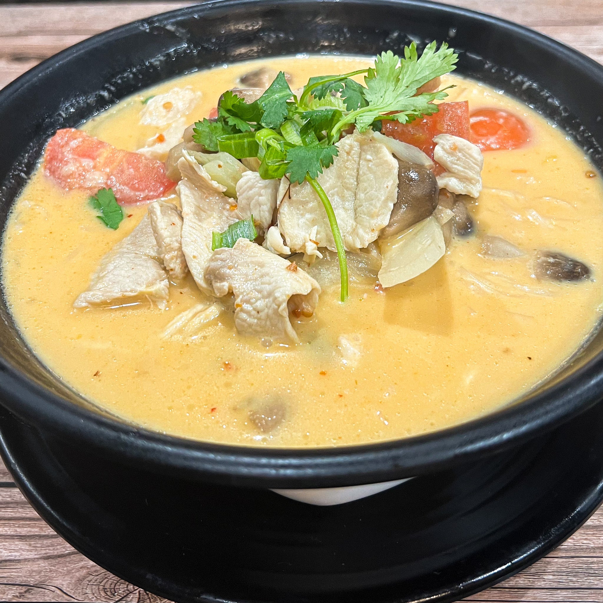 Tom Kha Soup near me Thai restaurant in Denton, TX ROYAL YUM